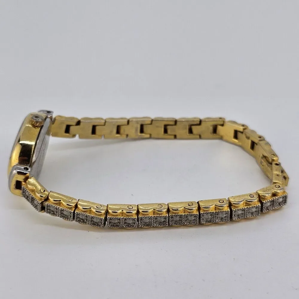 Jaclyn Smith Women's Watch‎ 18MM Gray Dial Gray Gold Bracelet 6.75